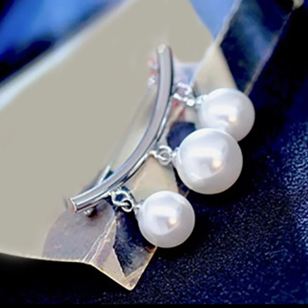 Scarf Cardigan Bag Brooch Pin Silver or Gold Color - Picture 2 of 6